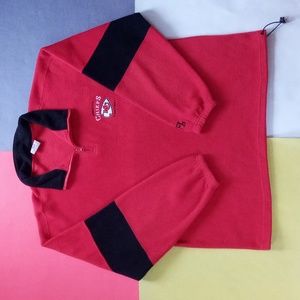 Official NFL Kansas City Chiefs Half Zip Sweater
